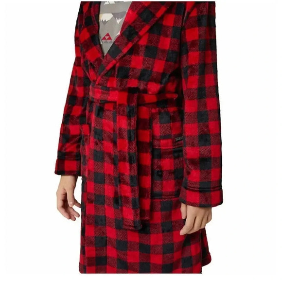 #3 Eddie Bauer Youth 3-piece Robe & Matching Pajamas Set Size Medium 10/12 - Picture 3 of 8